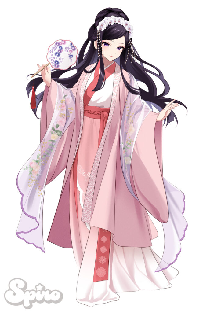 Custom Key Visual Illustration for VTuber Debut